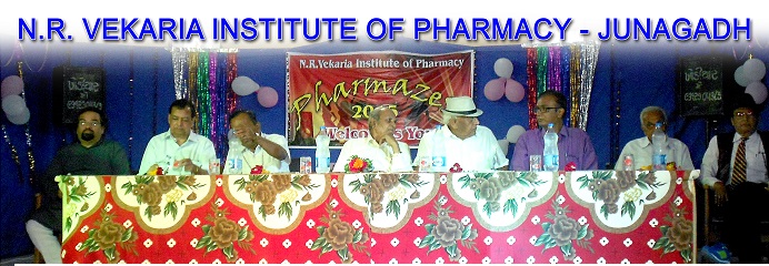 <p>
PHARMACIST DAY CELEBRATION IN N.R VEKARIA INSTITUTE OF PHARMACY@JUNAGADH
</p>
